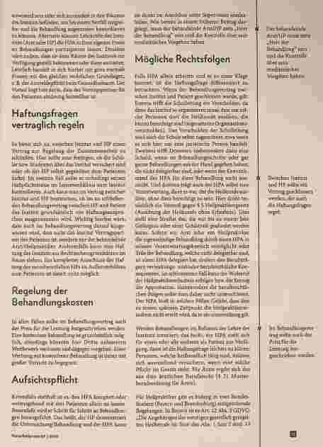 Vorschauseite 2: Rechtliche Aspekte von Behandlungen im Kontext einer Ausbildung
