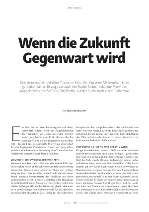 Vorschauseite 1: Wenn die Zukunft Gegenwart wird