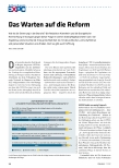 Vorschauseite 1: Das Warten auf die Reform