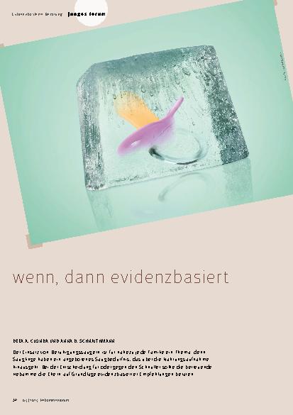 Vorschauseite 1: Wenn, dann evidenzbasiert
