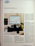 Vorschauseite 1: NUR NOCH VIRTUELL?