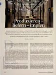 Vorschauseite 1: Produzieren - liefern - impfen