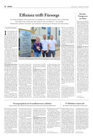 Vorschauseite 1: Effizienz trifft Fürsorge