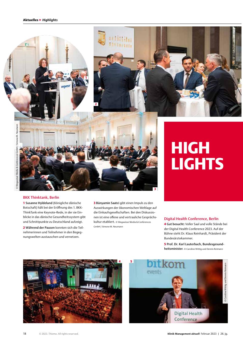 Vorschauseite 1: Highlights