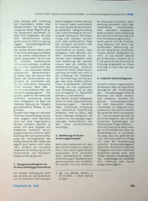 Vorschauseite 2: Substitution ärztlicher Tätigkeiten als berufsrechtliche Notwendigkeit - zur strukturellen Unzulänglichkeit des geltenden Rechts
