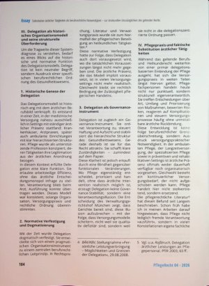 Vorschauseite 3: Substitution ärztlicher Tätigkeiten als berufsrechtliche Notwendigkeit - zur strukturellen Unzulänglichkeit des geltenden Rechts