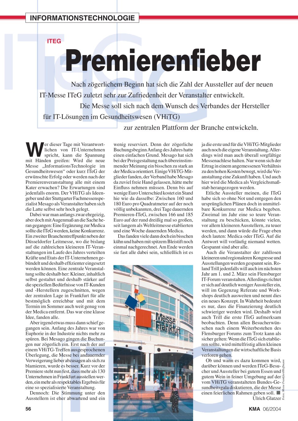 Vorschauseite 1: Premierenfieber