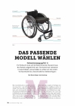 Vorschauseite 1: Das passende Modell wählen Rollstuhlversorgung (Teil 1)