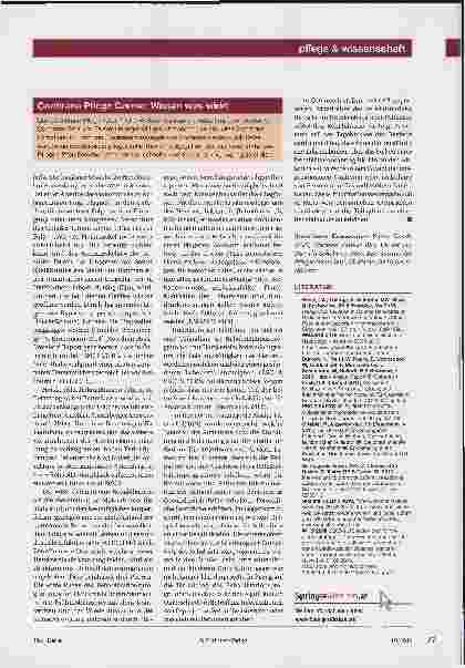 Vorschauseite 2: Cochrane Pflege Forum. Förderung der Teilnahme und Therapietreue von Patienten in der Herzrehabilitation