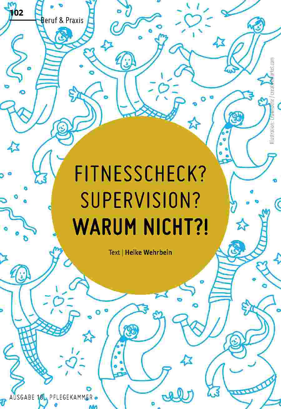 Vorschauseite 1: FITNESSCHECK? SUPERVISION? WARUM NICHT?!
