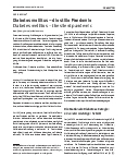 Vorschauseite 1: Diabetes mellitus – die stille Pandemie