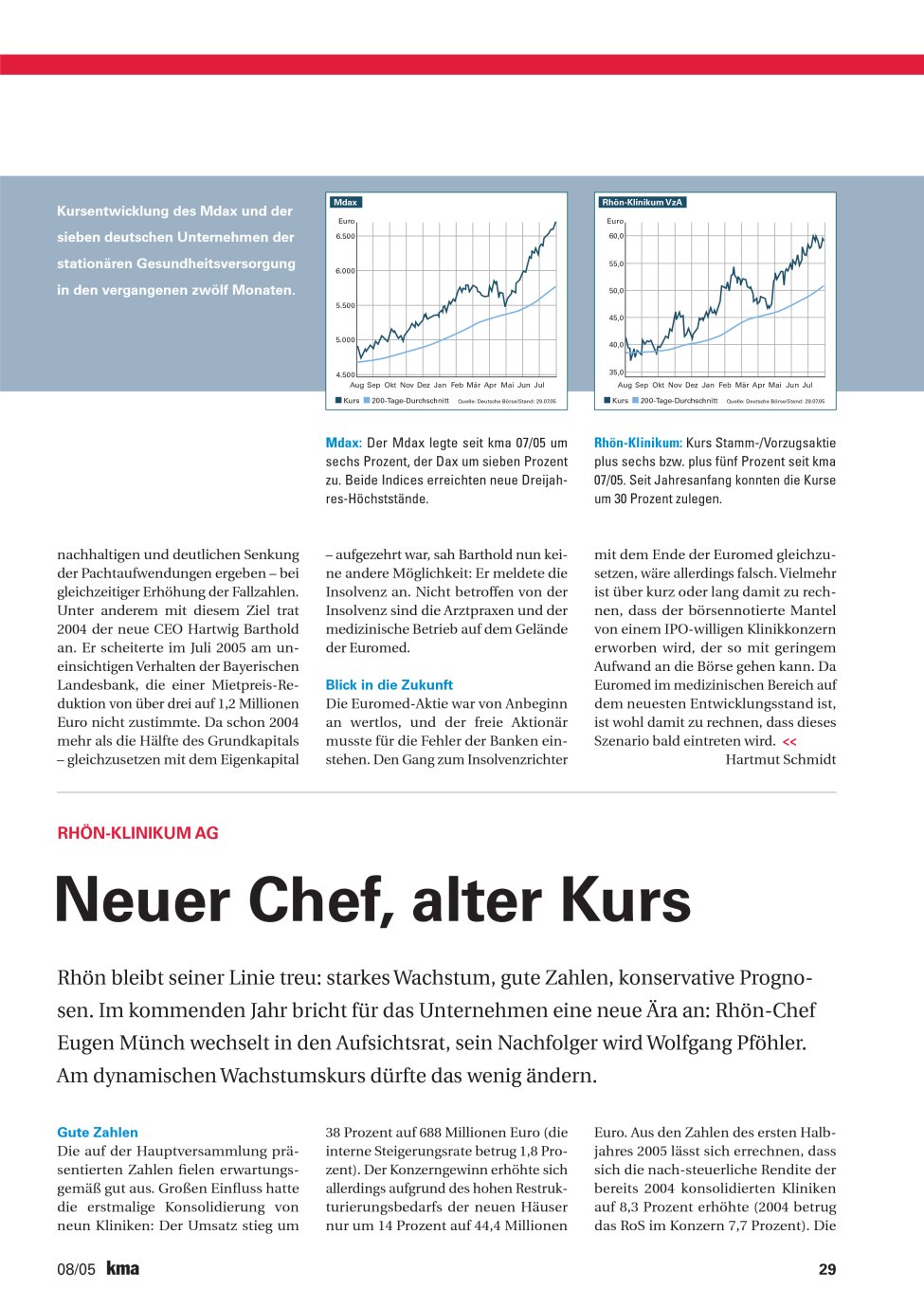 Vorschauseite 1: Neuer Chef, alter Kurs