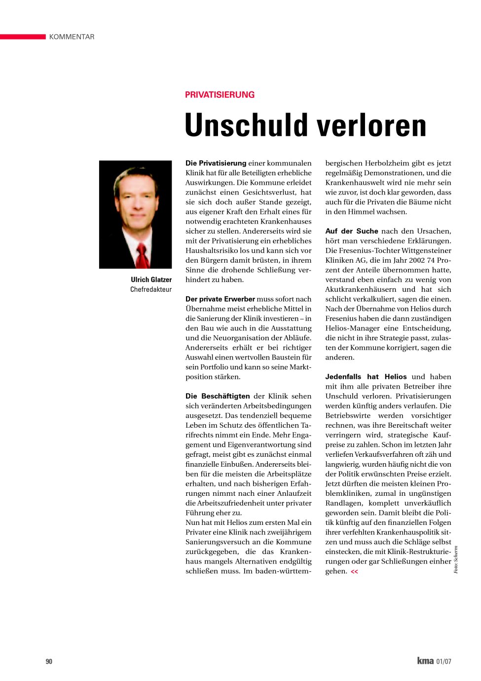 Vorschauseite 1: Unschuld verloren