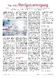 Vorschauseite 1: Fanatische Sterilgutversorgung