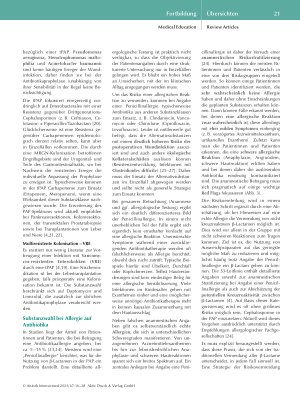 Vorschauseite 6: Perioperative Antibiotikaprophylaxe – was, wann und wie viel?