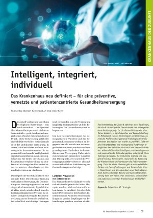 Vorschauseite 1: Intelligent, integriert, individuell