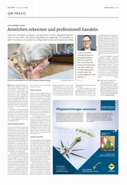 Vorschauseite 1: Lebensmüdigkeit im Alter: Anzeichen erkennen und professionell handeln
