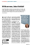 Vorschauseite 1: Willkommen, liebe Vielfalt!