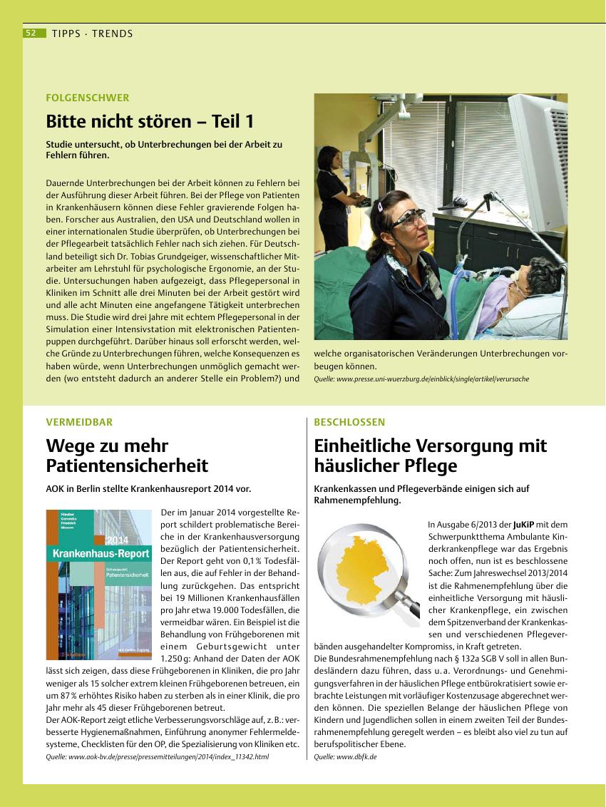 Vorschauseite 1: Tipps · Trends