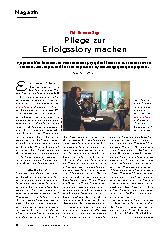Vorschauseite 1: Pflege zur Erfolgsstory machen