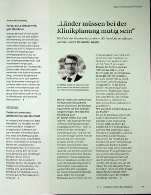 Vorschauseite 2: Neues aus den Regionen