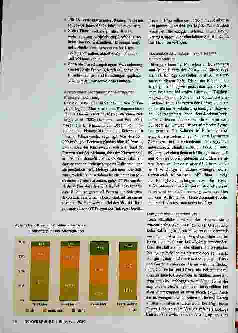 Vorschauseite 3: !rBz@s tress= After = Verwundbarkeitsstärkeft ■= Anpassungskapazitäten Haushaltsbefragung in der Stadt Ludwigsburg im Rahmen des ZU RES-Projekts