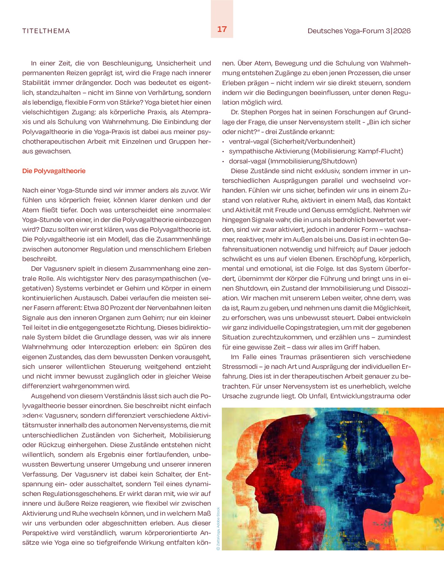 Vorschauseite 2: Yoga im Kontext der Polyvagaltheorie
