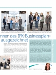 Vorschauseite 2: Gewinner des IFK-Businessplan-Wettbewerbs ausgezeichnet