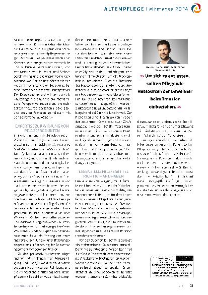 Vorschauseite 2: Gut versorgt und selbstbestimmt