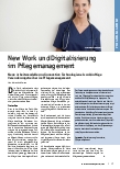 Vorschauseite 1: New Work und Digitalisierung im Pflegemanagement