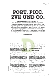 Vorschauseite 2: Port, PICC, ZVK und Co.