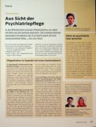Vorschauseite 1: Aus Sicht der Psychiatriepflege