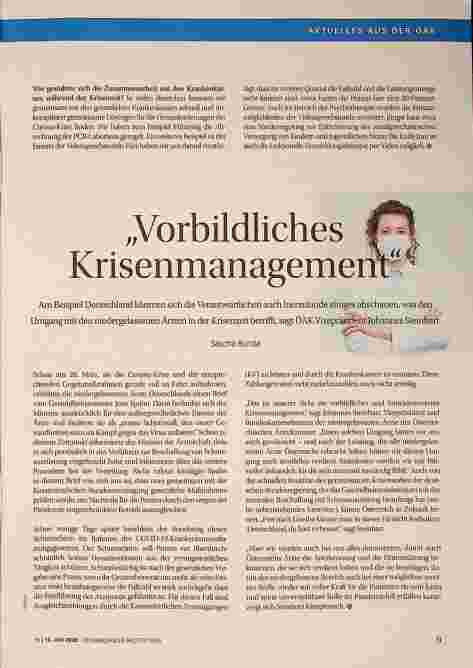 Vorschauseite 2: "Schutzschirm war notwendig"