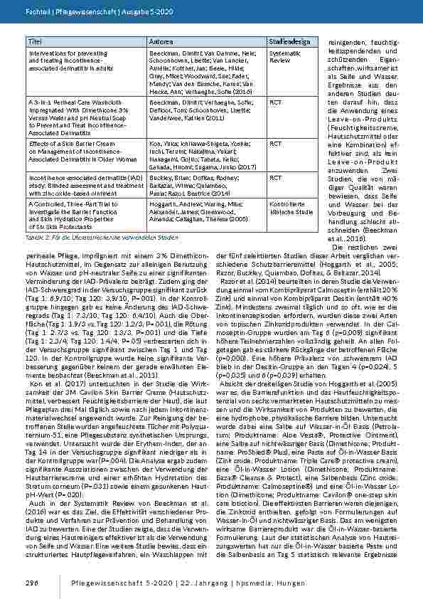 Vorschauseite 4: Inkontinenz-assoziierte Dermatitis