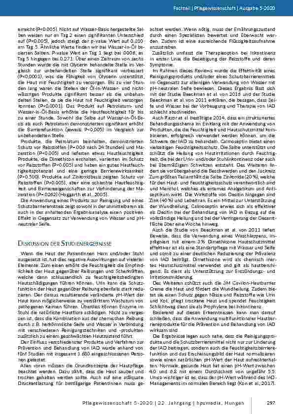 Vorschauseite 5: Inkontinenz-assoziierte Dermatitis