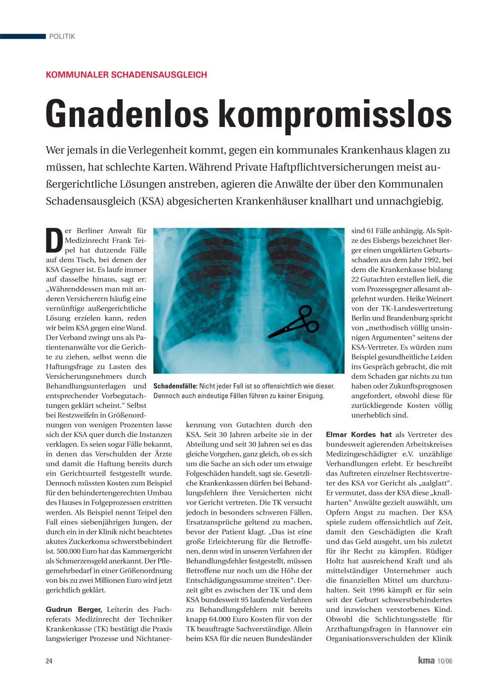 Vorschauseite 1: Gnadenlos kompromisslos