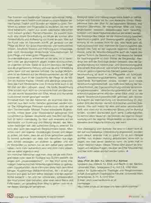 Vorschauseite 3: Ethik und Haltung