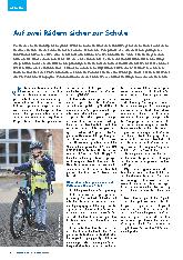 Vorschauseite 1: Auf zwei Rädern sicher zur Schule