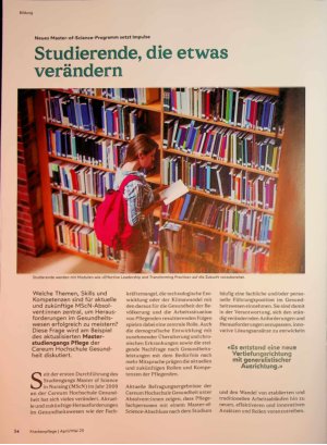 Vorschauseite 1: Studierende, die etwas verändern