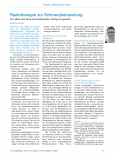 Vorschauseite 1: Radiotherapie zur Schmerzbehandlung. Vor allem bei Knochenmetastasen häufig eingesetzt.