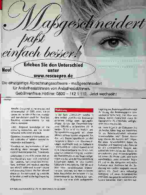 Vorschauseite 1: Maßgeschneidert passt einfach besser.