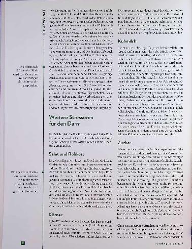 Vorschauseite 3: Wohlgefühl aus dem Inneren Mikrobiom Darm und seine Aufgaben
