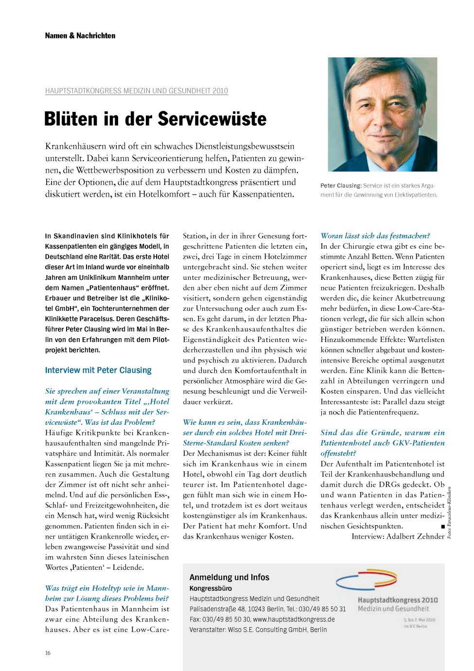 Vorschauseite 1: Blüten in der Servicewüste