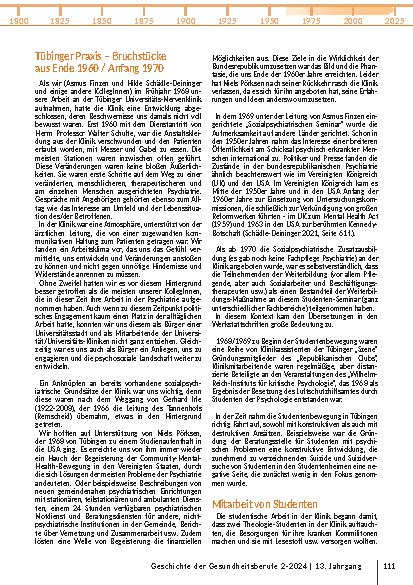 Vorschauseite 3: Fragmente früherer sozial-psychiatrischer Erfahrungen und Bürgerbeteiligung.