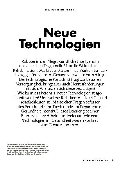 Vorschauseite 2: "Wollen wir alles, was machbar ist?"