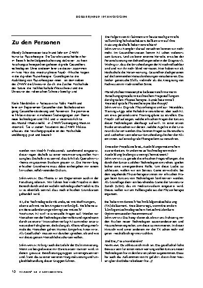 Vorschauseite 5: "Wollen wir alles, was machbar ist?"