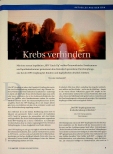 Vorschauseite 1: Krebs verhindern