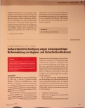 Vorschauseite 1: Außerordentliche Kündigung wegen weisungswidriger Nichteinhaltung von Hygieneund Sicherheitsmaßnahmen.