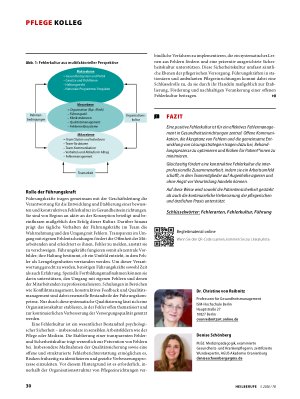 Vorschauseite 3: Fehlerkultur: Gemeinsam besser werden
