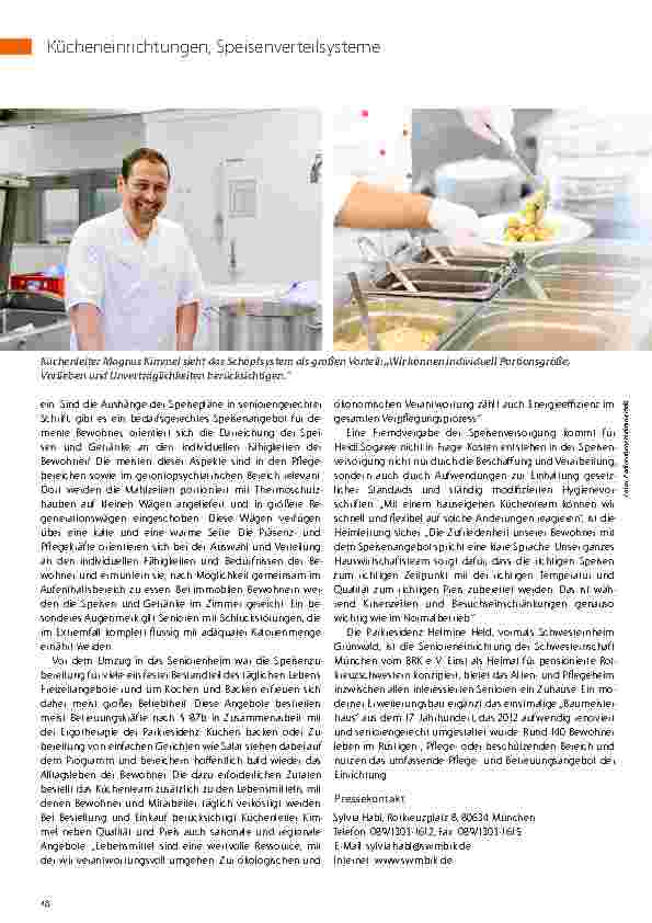 Vorschauseite 3: Gutes Essen ist Balsam für die Seele.